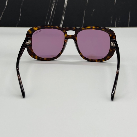 NEW TOM FORD TF1012 ECO 52Y WOMEN SUNGLASSES TOM FORD BILLIE FT1012/S EYEWEAR main image 6